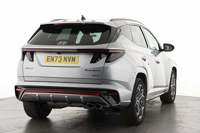 Hyundai TUCSON 1.6 TGDi Hybrid 230 N Line 5dr 2WD Auto Estate Silver