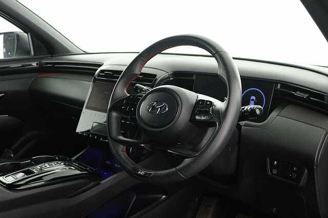 Hyundai TUCSON 1.6 TGDi Hybrid 230 N Line 5dr 2WD Auto Estate White