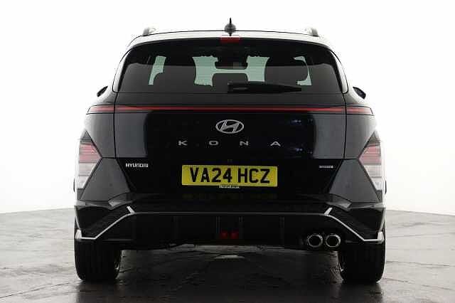 Hyundai KONA 1.6 GDi Hybrid N Line 5dr DCT Hatchback Black
