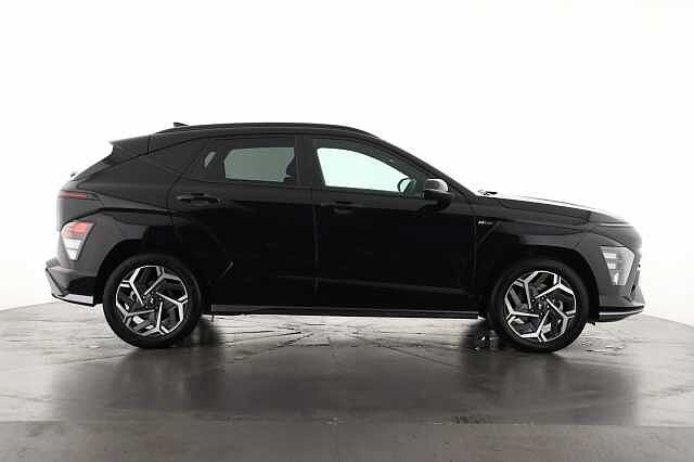 Hyundai KONA 1.6 GDi Hybrid N Line 5dr DCT Hatchback Black