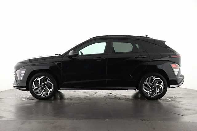 Hyundai KONA 1.6 GDi Hybrid N Line 5dr DCT Hatchback Black