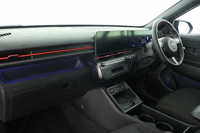 Hyundai KONA 1.6 GDi Hybrid N Line 5dr DCT Hatchback Black