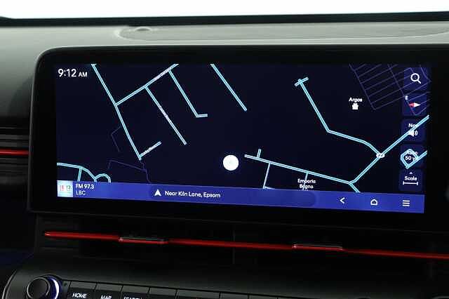 Hyundai KONA 1.6 GDi Hybrid N Line 5dr DCT Hatchback Black