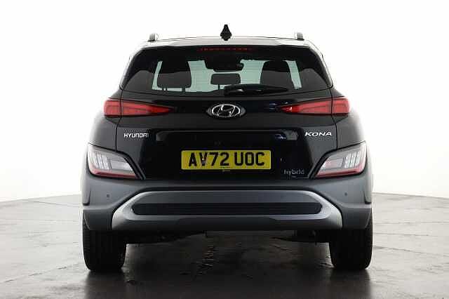 Hyundai KONA 1.6 GDi Hybrid Ultimate 5dr DCT Hatchback Black