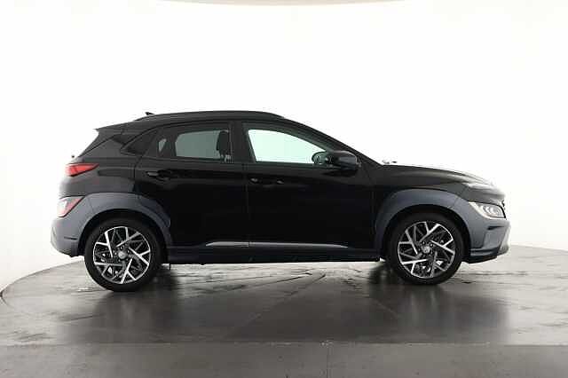 Hyundai KONA 1.6 GDi Hybrid Ultimate 5dr DCT Hatchback Black