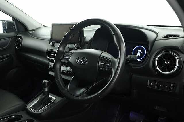 Hyundai KONA 1.6 GDi Hybrid Ultimate 5dr DCT Hatchback Black