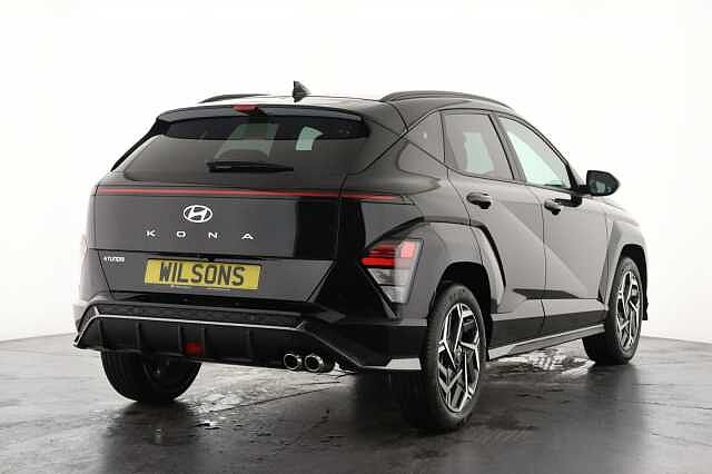 Hyundai KONA 1.6T 138 N Line 5dr Pearl - Abyss black