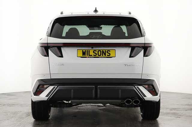 Hyundai TUCSON 1.6T Hybrid N Line S 5dr Auto White