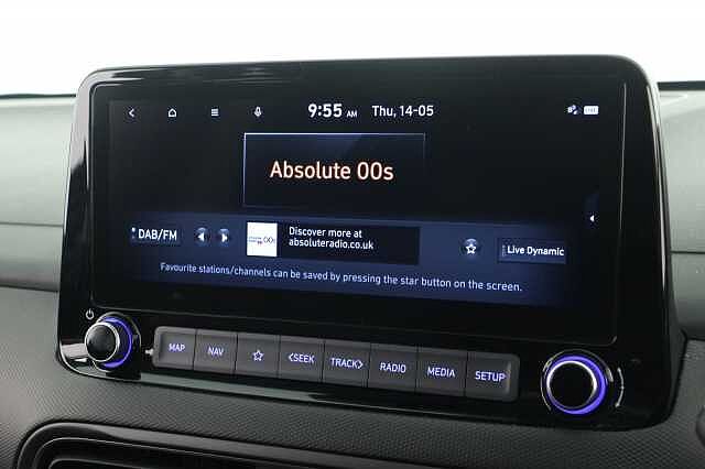 Hyundai KONA 1.6 GDi Hybrid Ultimate 5dr DCT Black