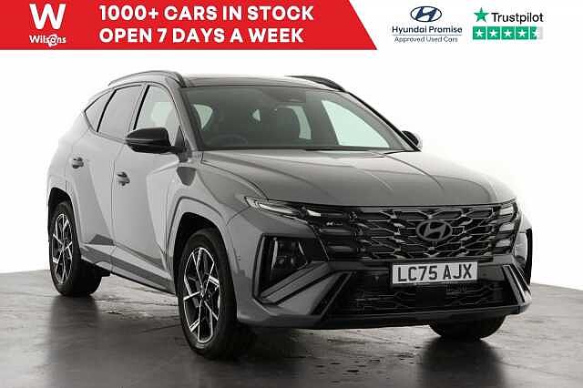 Hyundai TUCSON 1.6T Hybrid N Line S 5dr Auto Special solid - Shadow grey