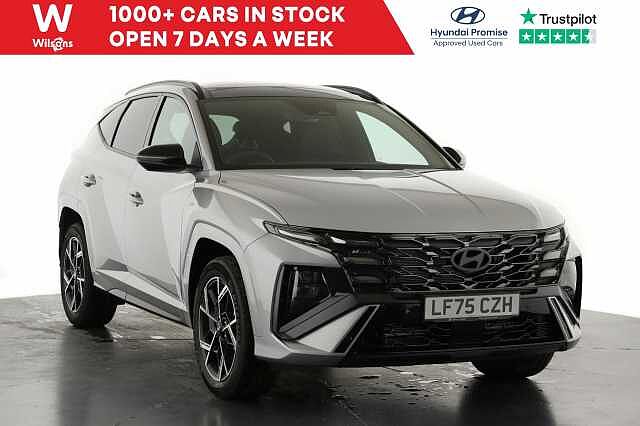 Hyundai TUCSON 1.6T Hybrid N Line S 5dr Auto Silver