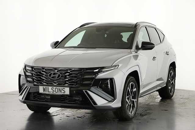 Hyundai TUCSON 1.6T Hybrid N Line S 5dr Auto Silver