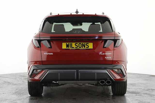 Hyundai TUCSON 1.6T Hybrid N Line S 5dr Auto Red