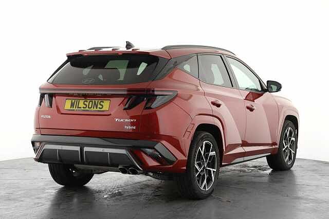 Hyundai TUCSON 1.6T Hybrid N Line S 5dr Auto Red