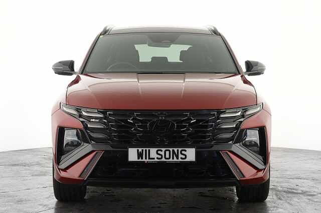 Hyundai TUCSON 1.6T Hybrid N Line S 5dr Auto Red