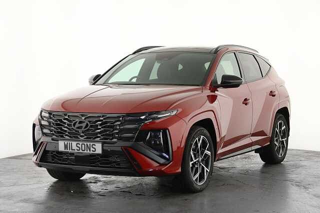 Hyundai TUCSON 1.6T Hybrid N Line S 5dr Auto Red