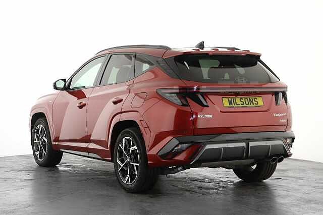 Hyundai TUCSON 1.6T Hybrid N Line S 5dr Auto Red